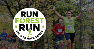 Runners in Castlewellan Forest Park